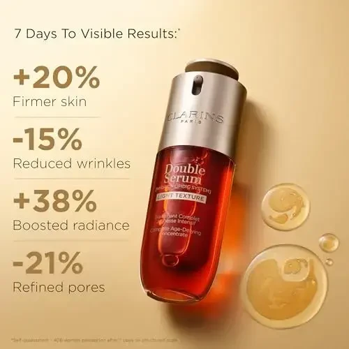 „Clarins Double Serumas“ lengvos tekstūros odos serumas, 30 ml