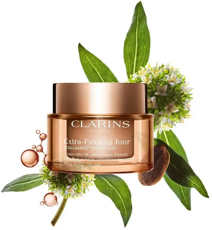 Clarins Extra Firming Day Kreminis Dry Skin / Papildomas, 50 ml