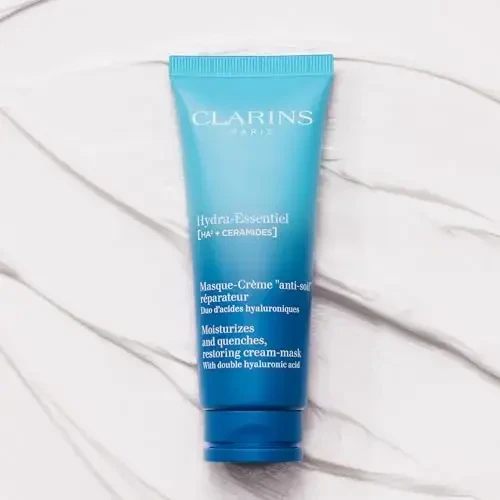 Clarins Hydra-Essentiel Restoring Kreminis-Mask drėkinanti veido kaukė, 75 ml
