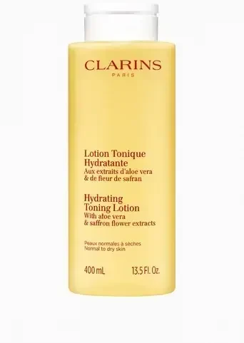 Clarins Drėkinamasis tonizuojantis vanduo normaliai ir sausai odai ("Hydrating Toning Lotion") 400 ml