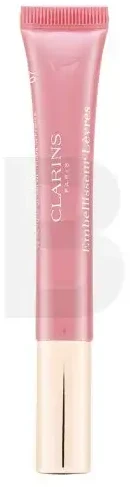 Clarins Instant Light Natural Lip Perfector lūpų blizgis, atspalvis: 07- Toffee Rožinė Shimmer 12 ml
