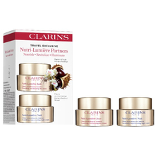 Clarins Nutri-Lumiére Partners skin care gift set