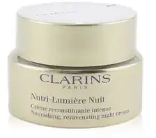 Clarins Nutri-Lumiére Night Skin Kreminis moterims, 50 ml