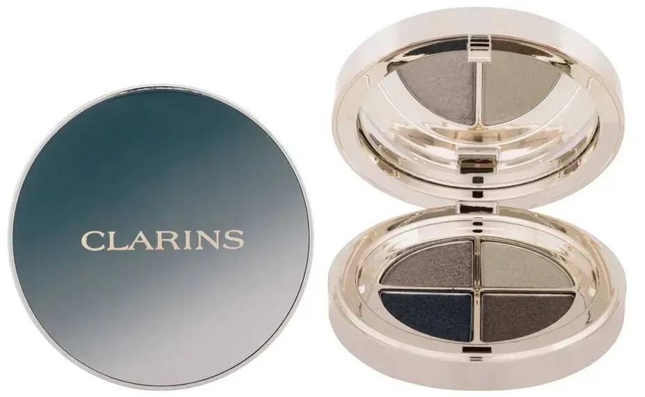 Clarins Ombre 4 spalvų akių šešėlių paletė, 05 Jade Gradation 4, 2 g