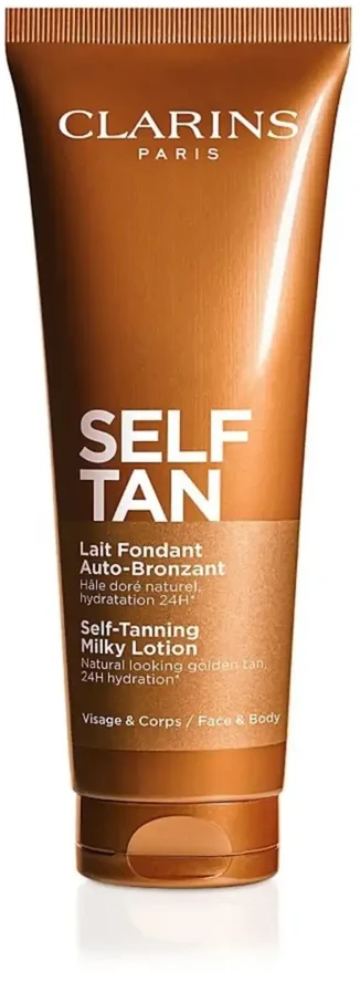 Clarins savaiminio įdegio pieniškas losjonas, 125 ml