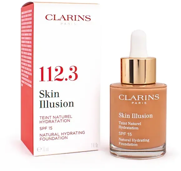 Clarins Skin Illusion natūralus drėkinamasis makiažas