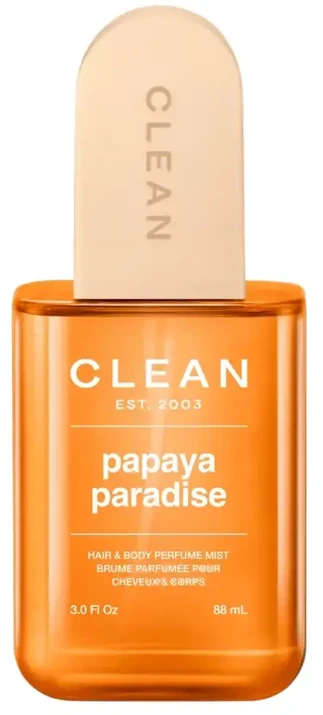 Clean, Papaya Paradise, Hair Scented Mist, For Women, 88 ml