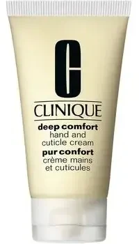 Clinique Drėkinamasis rankų ir nagų kremas (Deep Comfort Hand and Cuticle Kreminis) 75 ml