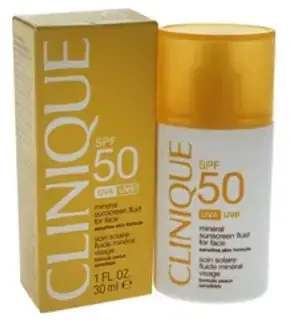 Clinique Sun Mineral Sunscreen Fluid For Face SPF 50 veido apsauga nuo saulės, 30 ml