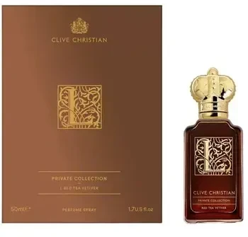 Clive Christian L Raudona Tea Vetiver Eau De Parfum Purškiklis, 50 ml