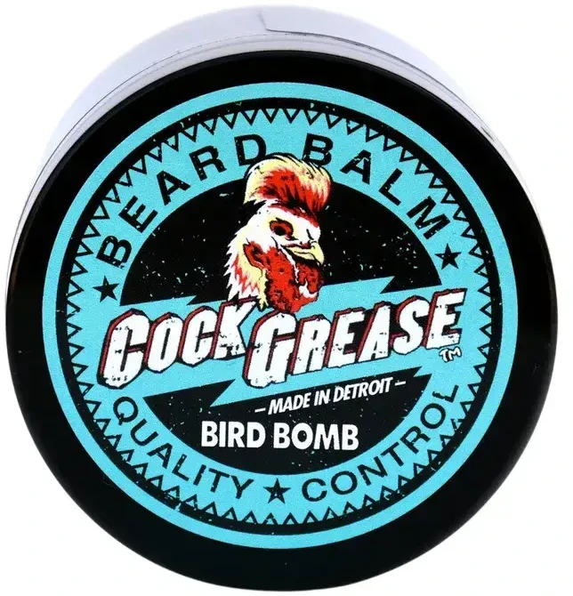 Drėkinamasis barzdos balzamas „Cock Grease Bird Bomb“, 50 g