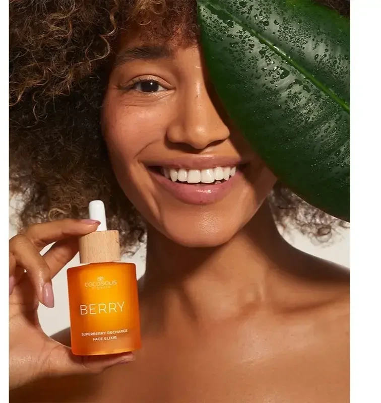 Cocosolis Berry Superberry Recharge Face Eliksyras veido serumas, 50 ml