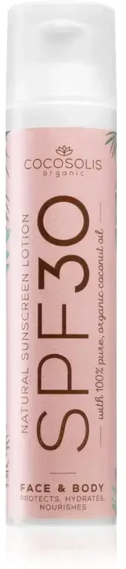 Cocosolis Natūralus apsauginis losjonas nuo saulės Spf30 100ml