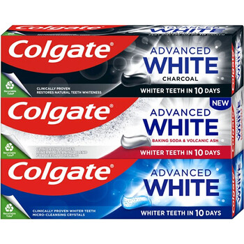 Colgate Advanced Mix Trio Whitening Dantų pasta Set 3 x 75 ml