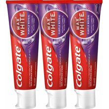 Colgate Max Baltas Violetinė Trio Dantų pasta