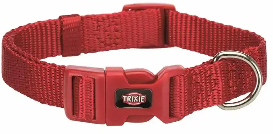 TRIXIE Premium antkaklis, S 25-40cm/15mm, raudonas