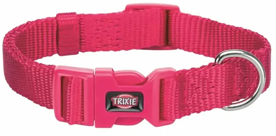 TRIXIE Premium antkaklis, XXS-XS 15-25cm/10mm, fuksija