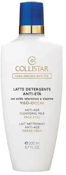 Collistar Anti-Age Cleansing Milk Valomasis pienas