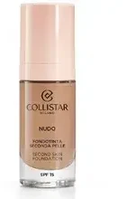 Collistar Nudo Fondo De Maquillaje Segunda Piel Spf15 1n-Avorio, 30 ml