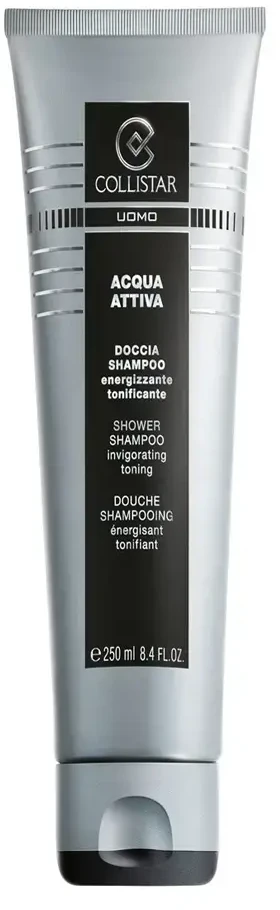 Collistar Uomo Acqua Attiva dušas-Šampūnas, 250 ml