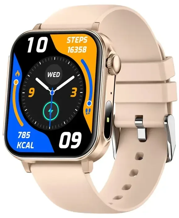 Išmanusis laikrodis Colmi P80 smartwatch (auksinis)