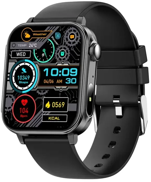 Išmanusis laikrodis Colmi P80 smartwatch (juodas)