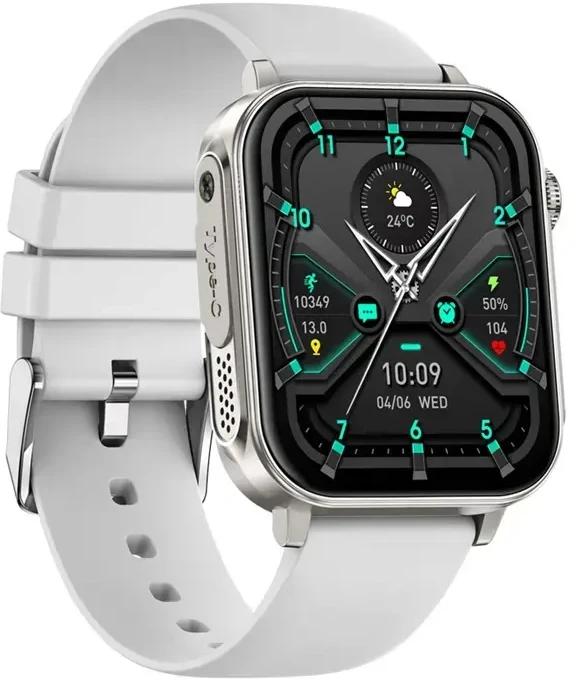 Išmanusis laikrodis Colmi P80 smartwatch (sidabrinis)