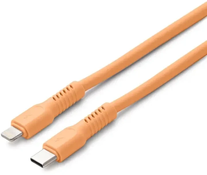 COLORUM laidas USB-C – Lightning 1,8m 2,4A CK12-CL-14 x Peach Fuzz