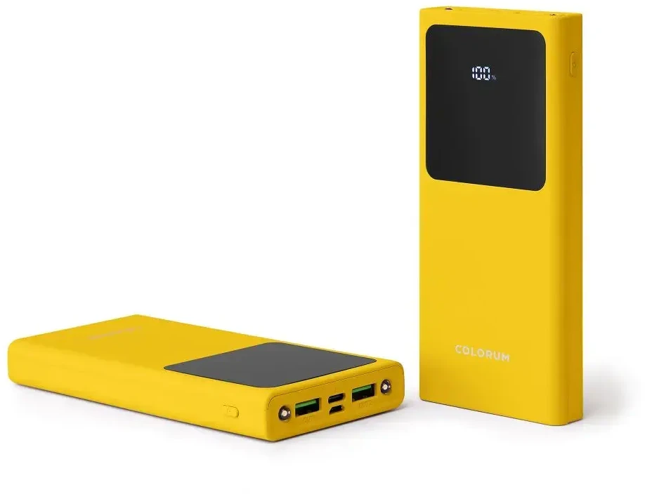 COLORUM maitinimo blokas 10 000 mAh CPB10-05 x Geltona