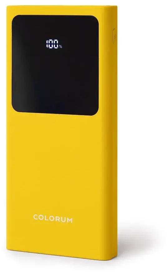 COLORUM maitinimo blokas 10 000 mAh CPB10-05 x Geltona