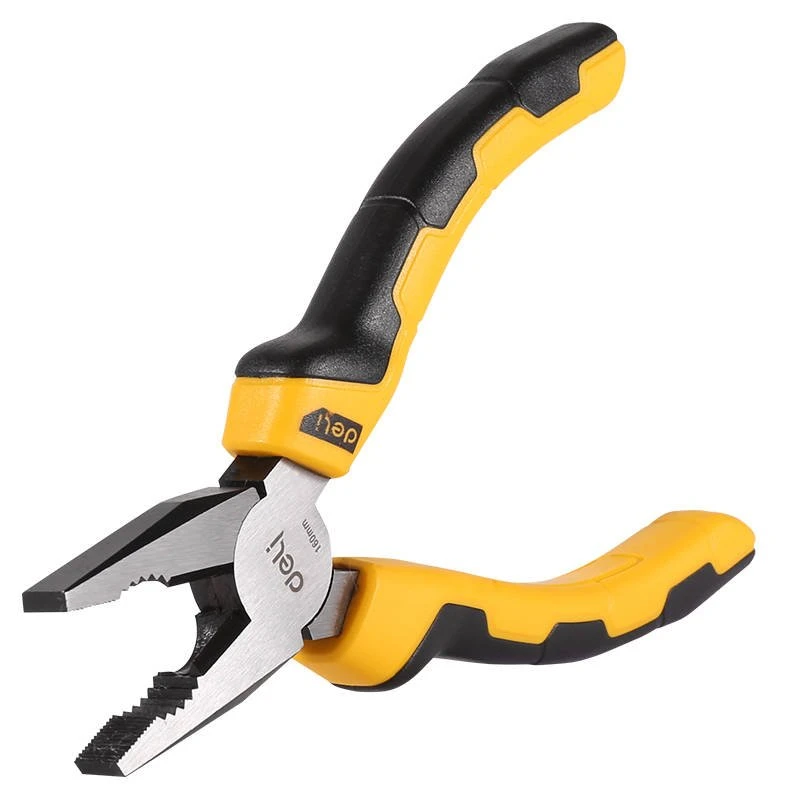 Kombinuotos replės Deli Tools EDL2006 - 6"