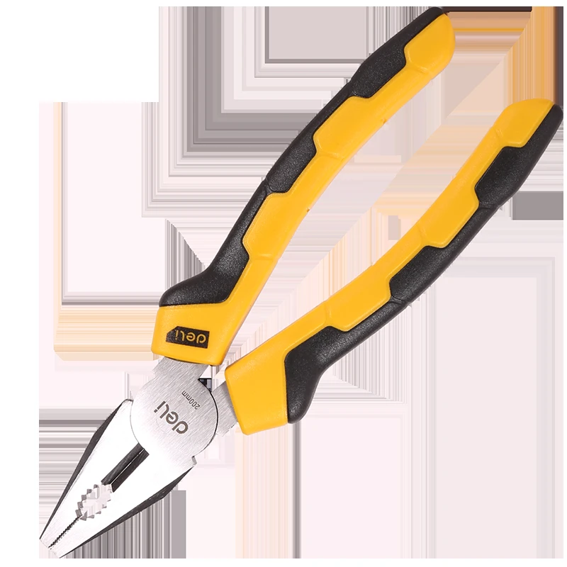 Kombinuotos replės Deli Tools EDL2008 - 8"
