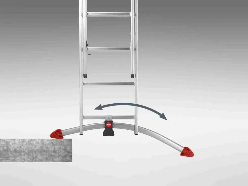 HAILO Kapnes kombinejamas S100 Hailo ProfiLOT / aluminija / 3x12 pakapieni 039312507