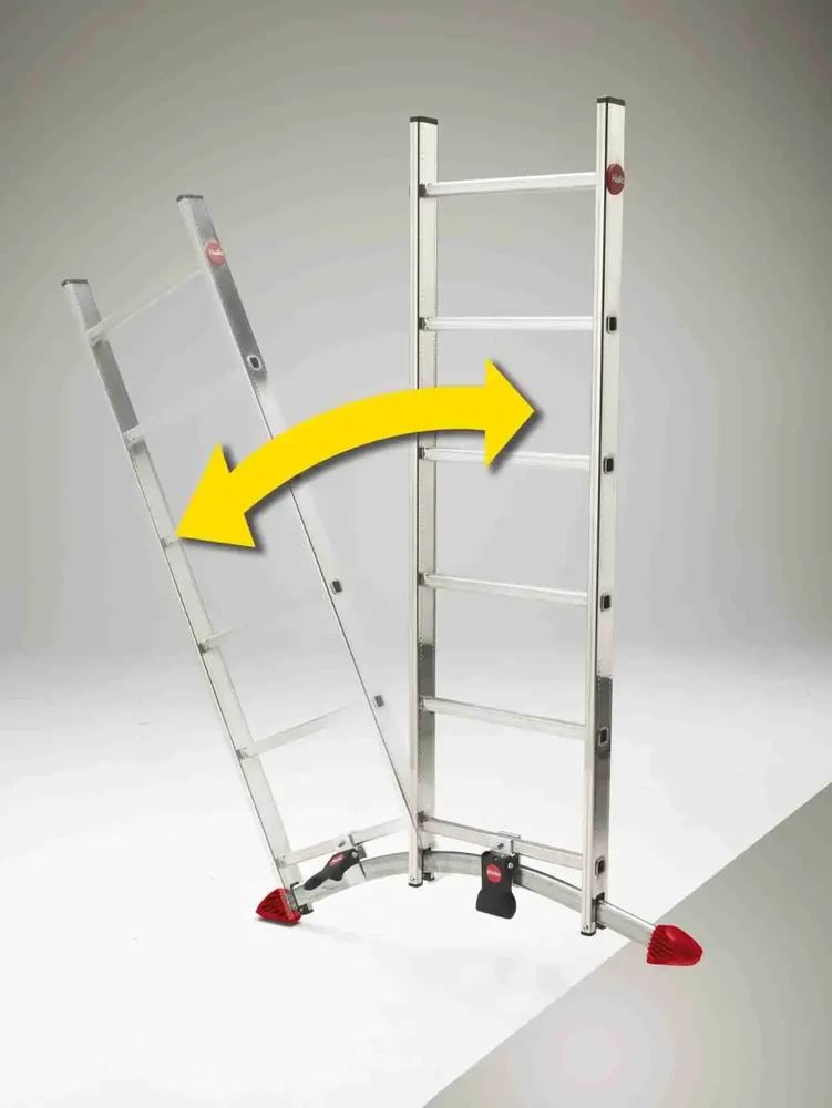 HAILO Kapnes kombinejamas S100 Hailo ProfiLOT / aluminija / 3x12 pakapieni 039312507