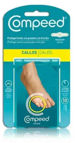 "Compeed" kukurūzų vidutinio storio pleistrai 10 vnt