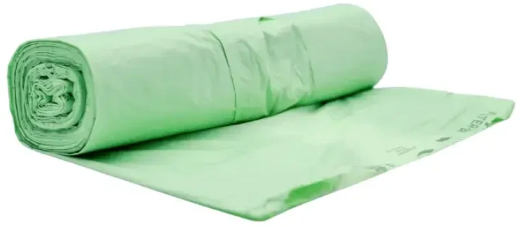 Staples Kompostuojami šiukšlių maišai BioBag 125/150L Superline (10 vnt. ritinėlyje) 35mkr. 68x91cm žalias