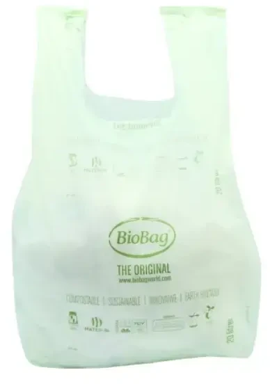 „Staples“ kompostuojami maišeliai „BioBag“, 20 l, 41 x 54 cm, 25 vnt. ritinėlis.