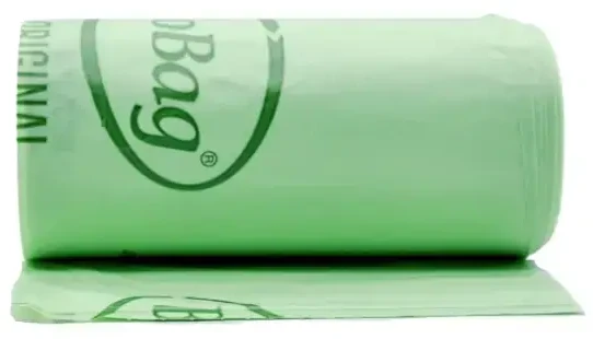 Staples Kompostuojami šiukšlių maišai BioBag 80L Superline (20 vnt. ritinėlyje) 23mkr. 68x91cm žalias