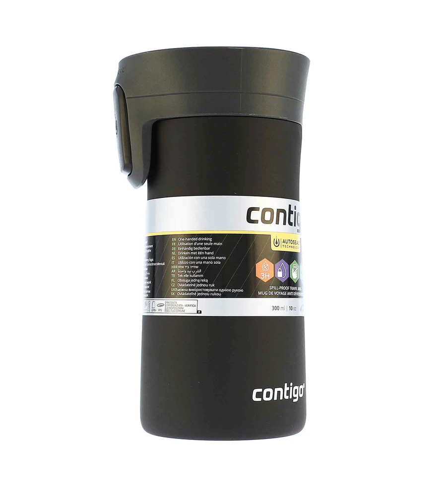 Termopuodelis Contigo Pinnacle Matte Juodas CON2095328, 300 ml