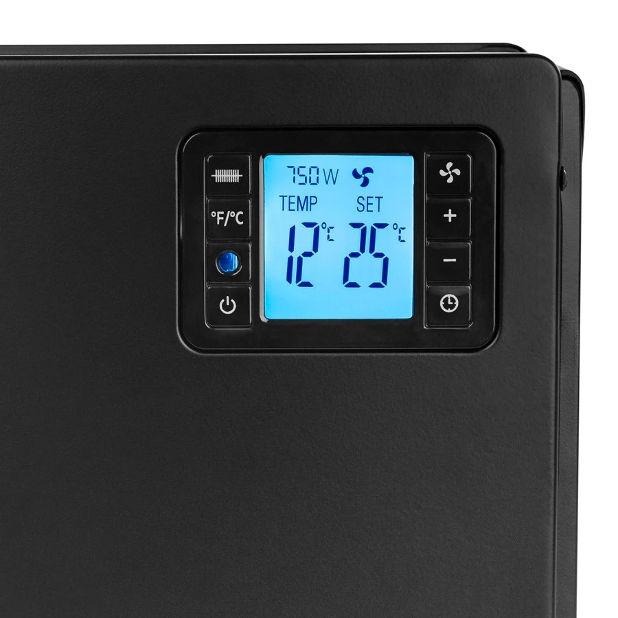 Oem CH7100 LCD SMART Juodas N'OVEEN konvektorius šildytuvas