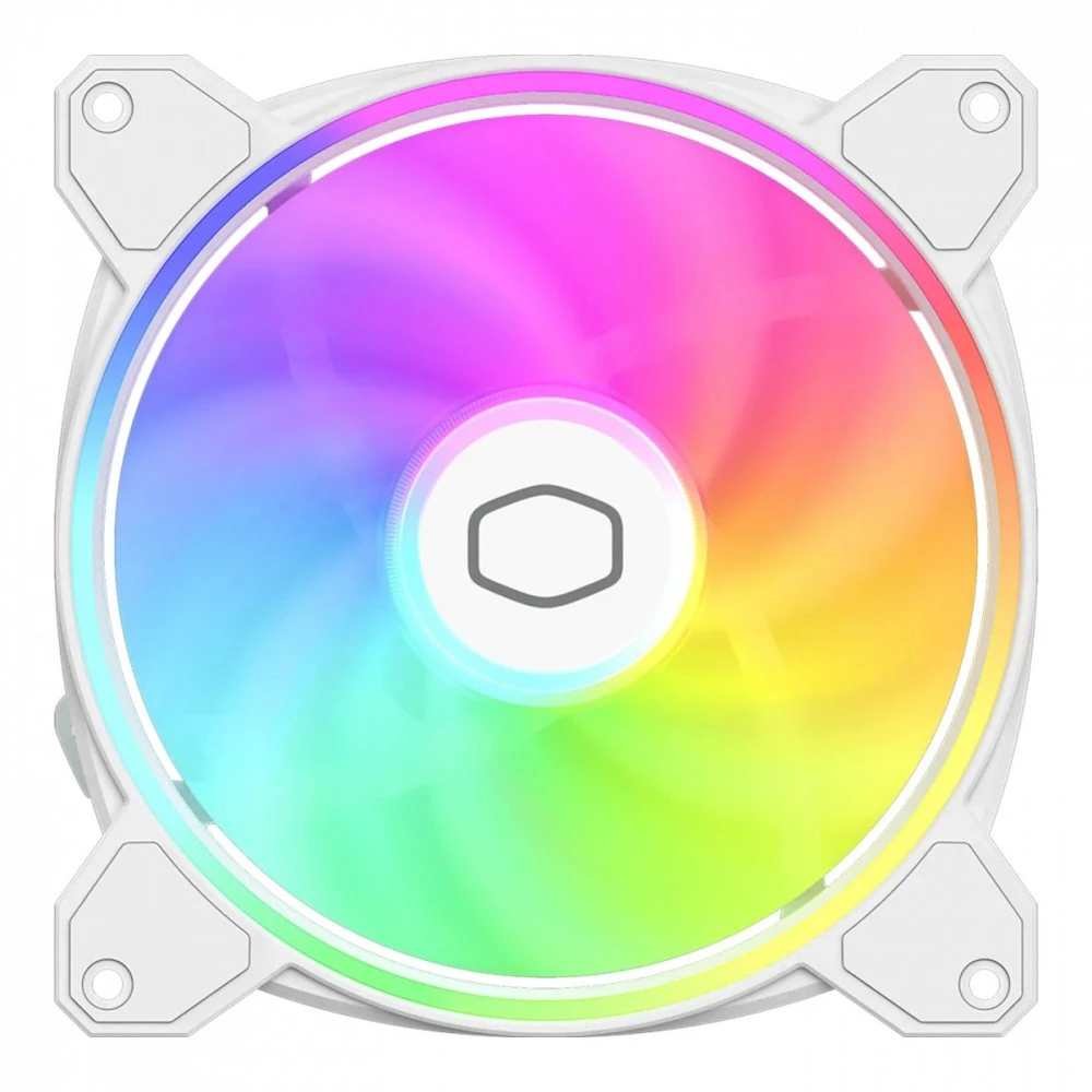 Korpuso Ventiliatorius - Cooler Master MasterFan MF140 HALO² Baltas Edition