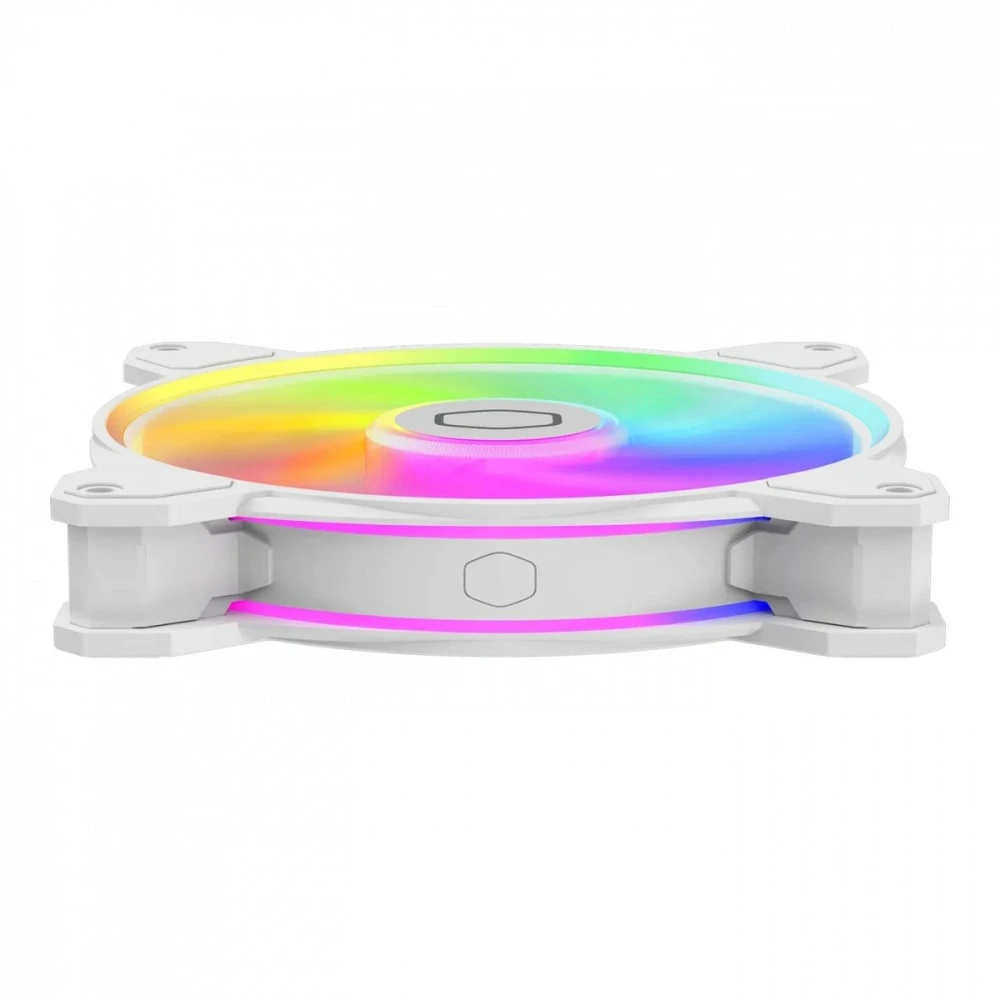 Korpuso Ventiliatorius - Cooler Master MasterFan MF140 HALO² Baltas Edition