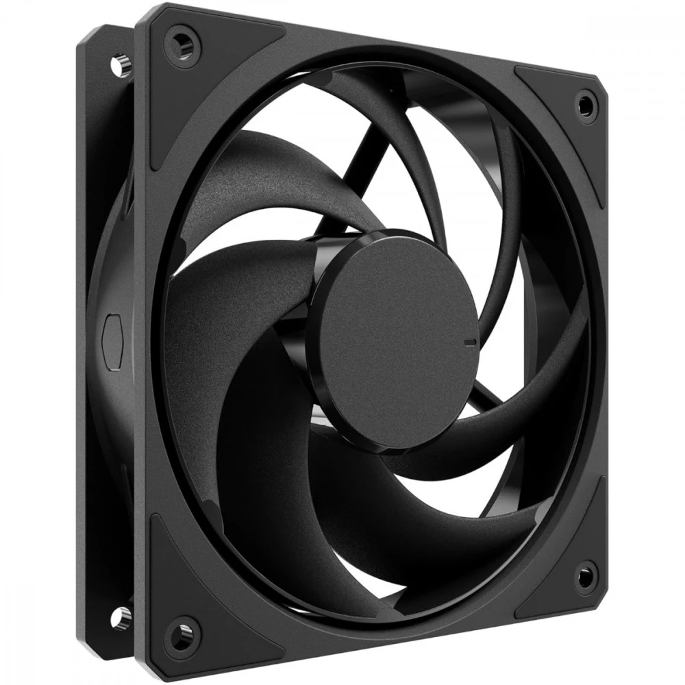 Cooler Master Mobius 120 juodas ventiliatorius profiliu