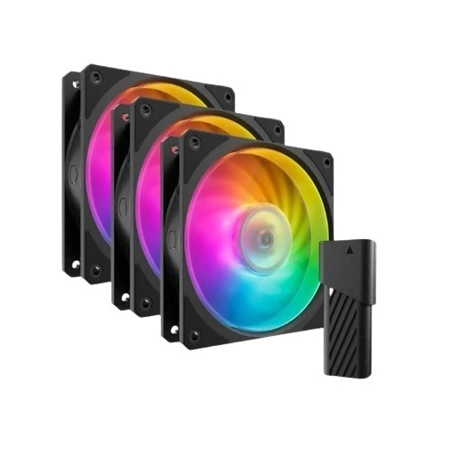 Cooler Master Mobius 120P ARGB ventiliatorių rinkinys su kontroleriu