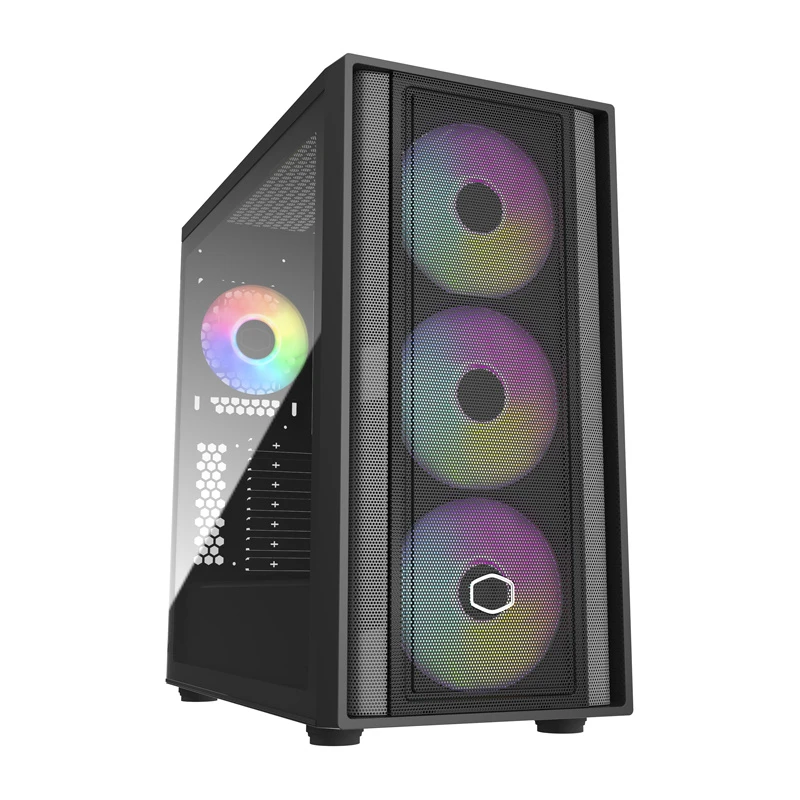 Kompiuterio Korpusas - Cooler Master MasterBox 600, Juodas