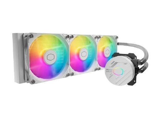 COOLER MASTER CPU vandens aušinimas Masterliquid 360L Core ARGB Baltas