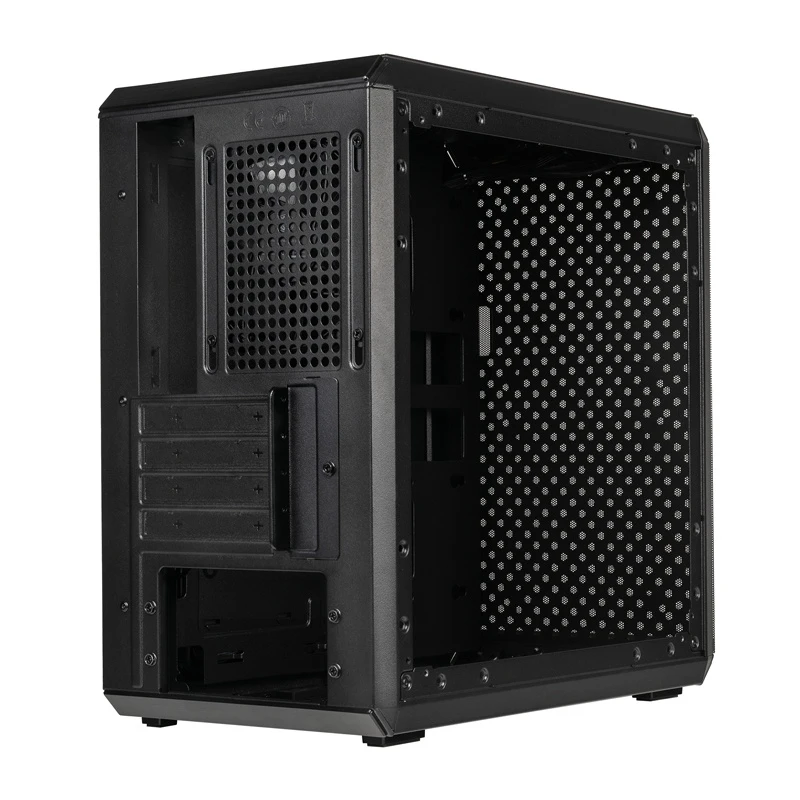 Cooler Master | Mini Tower kompiuterio dėklas | Q300L V2 | Juodas | Micro ATX, Mini ITX | Komplekte maitinimo blokas Nr
