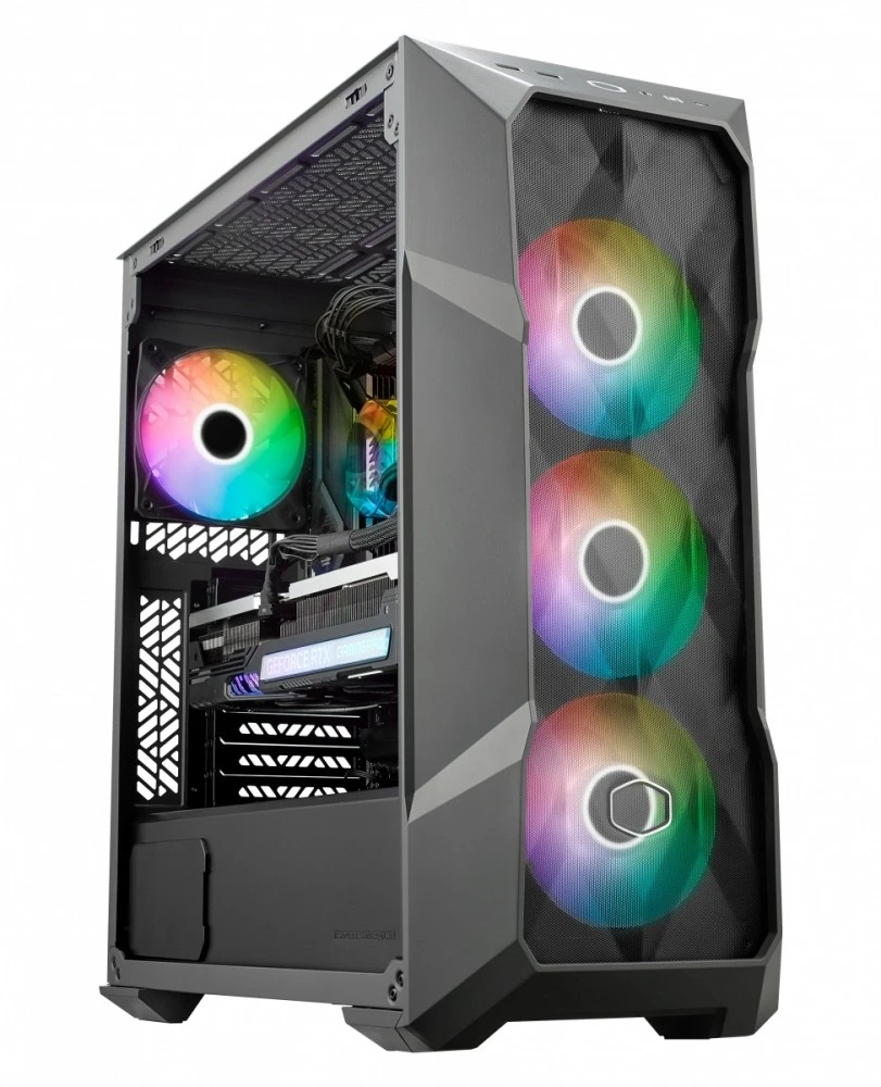 „Obudowa Cooler Master TD500 MAX ARGB“ (TD500V2-MGNN85-SL0)