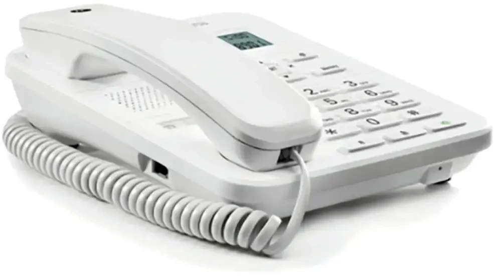 Belaidis laidinis telefonas Motorola CT202 baltas