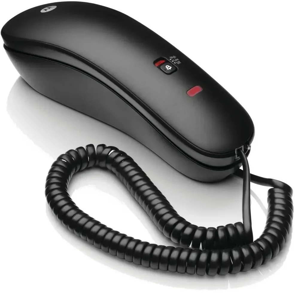 Belaidis telefonas su sieniniu laikikliu Motorola CT50 juodas